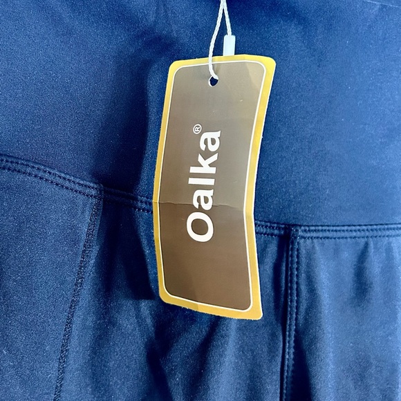 NWT Black Spandex Pocket Yoga Joggers Womens Pants / small - Picture 6 of 11